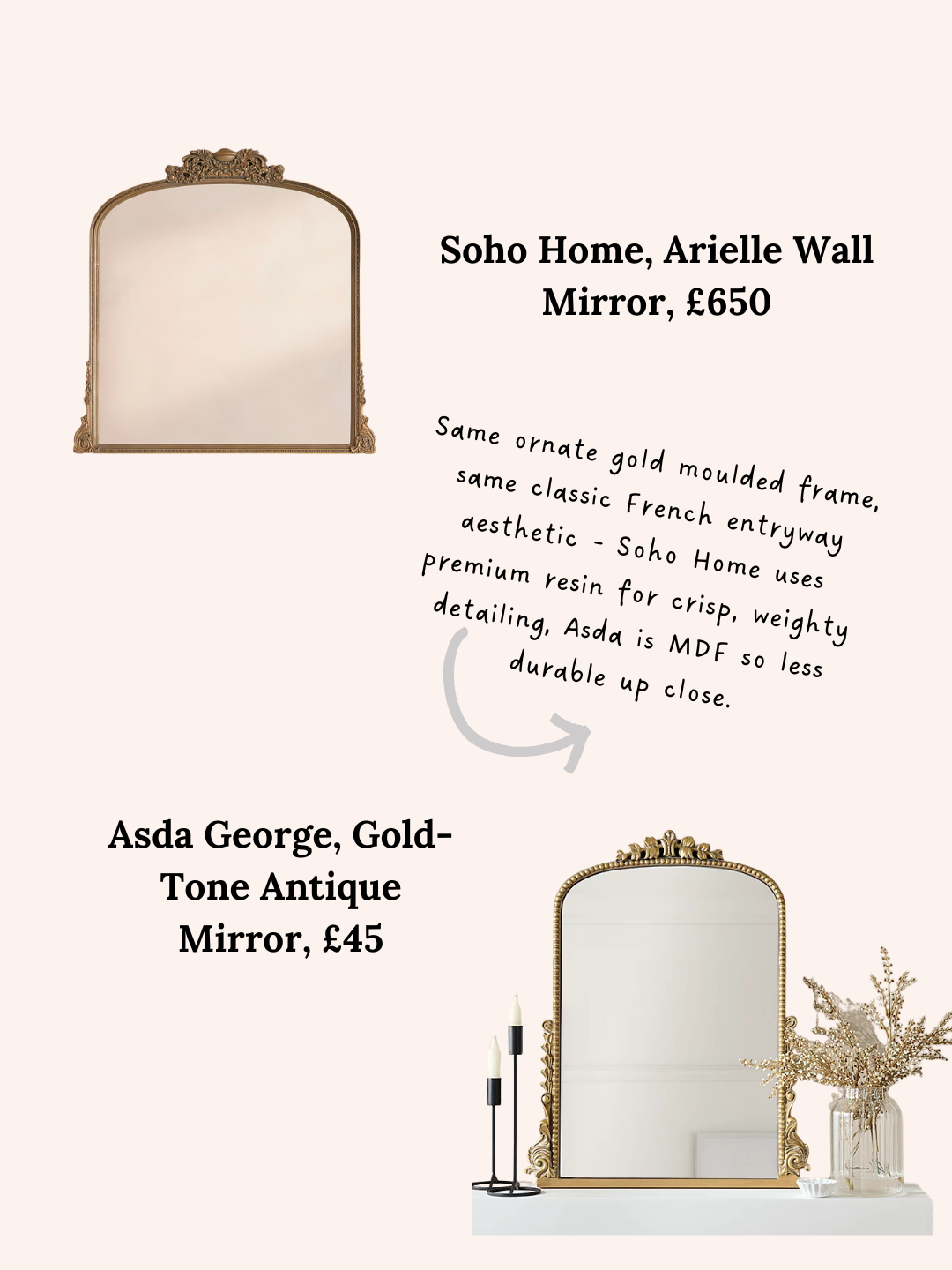 Soho Home vs Asda George